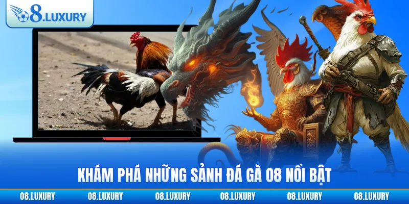 Khám phá những sảnh đá gà O8 nổi bật